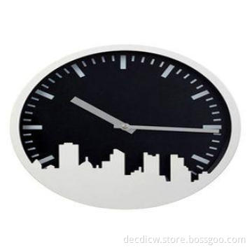 Creative Fashion Round Wall Clock Digital Movement Unique A